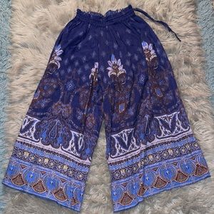 ☂️Free People loose leg yoga wide leg pants Size XS.☀️